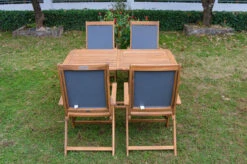 OUTFLEXX Sitzgruppe, Natur/grau, Akazie/Textilene, Ausziehtisch 180/240 X 100 Cm, 4 Multipo 5-fach -Dopple Geschaft 22824 7.jpg