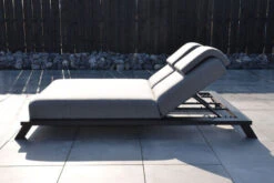 OUTFLEXX Exklusivmodell Blain Doppelliege, Flanelle, Alu/Sunbrella, 222 X 144 X 38 Cm, Inkl. Verstellbarer Rückenlehne -Dopple Geschaft 22851 5.jpg