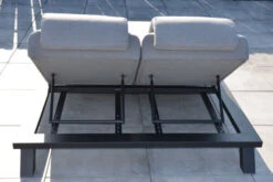 OUTFLEXX Exklusivmodell Blain Doppelliege, Flanelle, Alu/Sunbrella, 222 X 144 X 38 Cm, Inkl. Verstellbarer Rückenlehne -Dopple Geschaft 22851 6.jpg