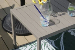 OUTFLEXX 2er-Set Rolliege, Champagner, Alu/Textilene, 192x72x95 Cm, Verstellbar, Inkl. Räder Und Beistelltisch -Dopple Geschaft 22920 3.jpg