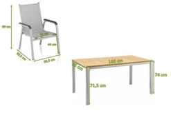 KETTLER Granada/Basic Plus Padded Sitzgruppe, Silber/hellgrau, Alu/Teak, Teaktisch 160x95 Cm,4 Stapelsessel, Gepolsterte Sitz - Und Rückenfläche 17 KETTLER Granada/Basic Plus Padded Sitzgruppe, Silber/hellgrau, Alu/Teak, Teaktisch 160x95 Cm,4 Stapelsessel, Gepolsterte Sitz - Und Rückenfläche -Dopple Geschaft 22963 5.jpg