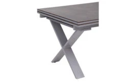 KETTLER Granada Esstischgarnitur, Silber / Anthrazit, Alu / HPL / Teak, Tisch 180/280x100cm, 8 Stapelsessel, 2 Multipo -Dopple Geschaft 23057 10.jpg