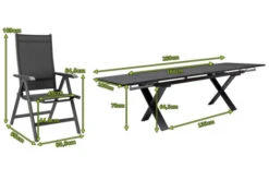 KETTLER BasicPlus Esstischgarnitur, Anthrazit, Alu / Spraystone / Textil, Tisch 180/280x100cm, 8 Multipositionssessel -Dopple Geschaft 23074 5.jpg