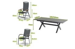 HARTMAN Xanadu / Raffaelo Sitzgruppe, Xerix/natur, Alu/Teak/Glaskeramik, 2 Dining Sessel, 4 Multipo, 160/220x100cm, FSC-Teak Armlehnen 11 HARTMAN Xanadu / Raffaelo Sitzgruppe, Xerix/natur, Alu/Teak/Glaskeramik, 2 Dining Sessel, 4 Multipo, 160/220x100cm, FSC-Teak Armlehnen -Dopple Geschaft 23302 mass.jpg