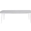 OUTFLEXX Esstisch, Weiß/grau, Alu/Glas In Keramikoptik, 220x100 Cm 2 OUTFLEXX Esstisch, Weiß/grau, Alu/Glas In Keramikoptik, 220x100 Cm -Dopple Geschaft 23341 4.jpg