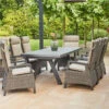 SIENA GARDEN Tirana/Corido Dining Set, Anthrazit/grau, Alu/Gardino®-Geflecht/Keramik, 205-265 X 103 X 76cm, Inkl. 8 Diningsessel -Dopple Geschaft 23787 01.jpg