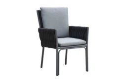 OUTFLEXX Esstischgarnitur, Anthrazit, Alu, Ausziehtisch 180/270x100 Cm, 6 Diningsessel -Dopple Geschaft 23906 7.jpg