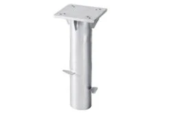 Schneider® SCHNEIDER Universal-Bodenplatte Für Sonnenschirme, Silber, Stahl Verzinkt, 16 X 16 X 40 Cm