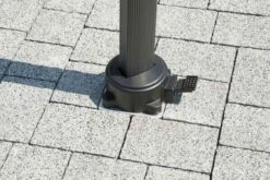 Schneider® SCHNEIDER Universal-Bodenplatte Für Sonnenschirme, Silber, Stahl Verzinkt, 16 X 16 X 40 Cm -Dopple Geschaft 2664 04.jpg