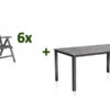 KETTLER Cubic/Legato Esstischgarnitur, Anthrazit, Alu/Kettalit/Textilene, 160x90 Cm, 6 Multipos -Dopple Geschaft 28781 1.jpg