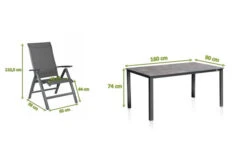KETTLER Cubic/Legato Esstischgarnitur, Anthrazit, Alu/Kettalit/Textilene, 160x90 Cm, 6 Multipos -Dopple Geschaft 28781 5.jpg