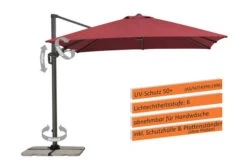 Schneider® SCHNEIDER Rhodos Twist Ampelschirm, Bordeaux, Quadratisch, 300 X 300 Cm 25 Schneider® SCHNEIDER Rhodos Twist Ampelschirm, Bordeaux, Quadratisch, 300 X 300 Cm -Dopple Geschaft 2 13623 1.jpg