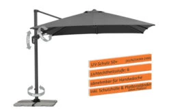 Schneider® SCHNEIDER Rhodos Twist Ampelschirm, Anthrazit, Quadratisch, 300 X 300 Cm -Dopple Geschaft 2 13623 2.jpg