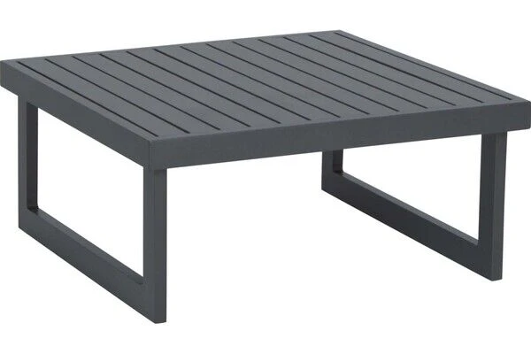 STERN Holly Beistelltisch/Hocker, Anthrazit, Aluminium, 72x72cm, Quadratisch 4 STERN Holly Beistelltisch/Hocker, Anthrazit, Aluminium, 72x72cm, Quadratisch – Bild 2