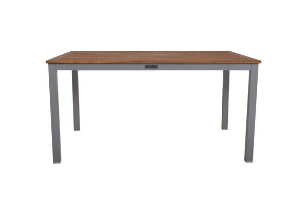 VILLANA Gartentisch, FSC-Akazienholz / Aluminium, Silber, 150 X 90 X 74 Cm 4 VILLANA Gartentisch, FSC-Akazienholz / Aluminium, Silber, 150 X 90 X 74 Cm – Bild 2