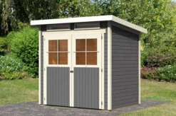 KARIBU Gartenhaus Glücksburg 2, Fichtenholz 19 Mm, Pultdach -Dopple Geschaft 2 17848 2.jpg