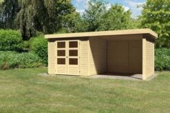 KARIBU Gartenhaus Askola 3,5, Fichtenholz 19 Mm, Flachdach -Dopple Geschaft 2 17992 5.jpg