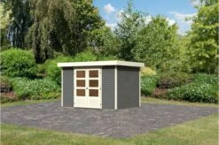 KARIBU Gartenhaus Askola 4, Fichtenholz 19 Mm, Pultdach -Dopple Geschaft 2 17993 7.jpg