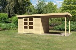 KARIBU Gartenhaus Askola 5, Fichtenholz 19 Mm, Flachdach 5 KARIBU Gartenhaus Askola 5, Fichtenholz 19 Mm, Flachdach -Dopple Geschaft 2 17994 4.jpg