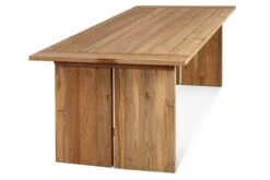 OUTFLEXX Loungetisch, Recyceltes Teakholz, 160x90cm, Tischplattendicke 3cm, Rustikal Gebürstet -Dopple Geschaft 2 18334.jpg