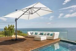 OUTFLEXX Ampelschirm, Anthrazit/creme, Pulverbesch. Aluminium, 400x300cm, Inkl. Plattenständer -Dopple Geschaft 2 18347.jpg