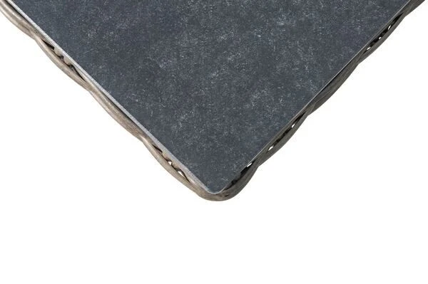 OUTFLEXX Beistelltisch, Grau, Polyrattan, 45 X 45 X 50 Cm, Tischplatte Spraystone, Innenliegend 4 OUTFLEXX Beistelltisch, Grau, Polyrattan, 45 X 45 X 50 Cm, Tischplatte Spraystone, Innenliegend – Bild 2