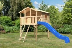 KARIBU Stelzenhaus Benjamin, Fichtenholz Ca. 19 Mm, Satteldach 9 KARIBU Stelzenhaus Benjamin, Fichtenholz Ca. 19 Mm, Satteldach -Dopple Geschaft 2 19405 3.jpg