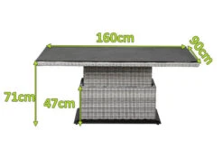 SIENA GARDEN Soria Lifttisch, Ice Grey, Alu / Gardino®-Geflecht / Spraystone, 160x90x47-71 Cm, Stufenlos Verstellbar -Dopple Geschaft 2 20188.jpg