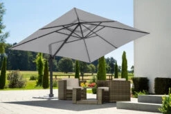 Schneider® SCHNEIDER Exklusivmodell Rhodos Grande Ampelschirm, Silbergrau, 300x400 Cm, Rechteckig -Dopple Geschaft 2 22317.jpg