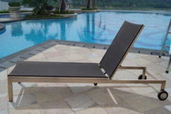 OUTFLEXX Rollliege, Schwarz, Edelstahl/Textilene, Verstellbare Rückenlehne, 212x71x36cm -Dopple Geschaft 2 7100 1.jpg