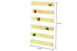 KARIBU Lotti Spielturm, Naturbelassen, Nordische Fichte, 107x107x291cm, Mit Kletterwand ECO -Dopple Geschaft 30401 2 03.jpg