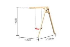 KARIBU Danny Turm, Naturbelassen, Fichte, 347x264x291cm, Mit Doppelschaukel 10 KARIBU Danny Turm, Naturbelassen, Fichte, 347x264x291cm, Mit Doppelschaukel -Dopple Geschaft 30410 1 04.jpg