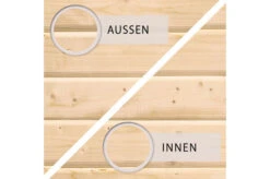 KARIBU Gartenhaus Theres 7, Naturbelassen, Fichtenholz 28mm, 648 X 304 X 250 Cm, Satteldach, Inkl. Dachausbauelement -Dopple Geschaft 30471 1 06 1.jpg 1