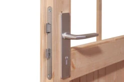 KARIBU Gartenhaus Radeburg 1, Terragrau, Fichtenholz 40mm, 664 X 309 X 229,5 Cm, Pultdach, Anbau 3,3m 14 KARIBU Gartenhaus Radeburg 1, Terragrau, Fichtenholz 40mm, 664 X 309 X 229,5 Cm, Pultdach, Anbau 3,3m -Dopple Geschaft 30474 2 03.jpg