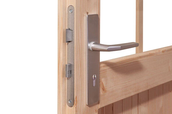 KARIBU Gartenhaus Radeburg 3, Terragrau, Fichtenholz 40mm, 406 X 369 X 229,5 Cm, Pultdach, Inkl. 2 Drehkippfenster 5 KARIBU Gartenhaus Radeburg 3, Terragrau, Fichtenholz 40mm, 406 X 369 X 229,5 Cm, Pultdach, Inkl. 2 Drehkippfenster – Bild 3