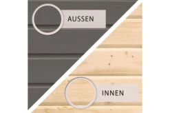 KARIBU Gartenhaus Radeburg 3, Terragrau, Fichtenholz 40mm, 406 X 369 X 229,5 Cm, Pultdach, Inkl. 2 Drehkippfenster 15 KARIBU Gartenhaus Radeburg 3, Terragrau, Fichtenholz 40mm, 406 X 369 X 229,5 Cm, Pultdach, Inkl. 2 Drehkippfenster -Dopple Geschaft 30476 4 04.jpg