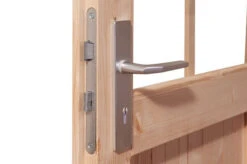 KARIBU Gartenhaus Radeburg 2, Naturbelassen, Fichtenholz 40mm, 724 X 309 X 229,5 Cm, Pultdach, Anbau 3,3m -Dopple Geschaft 30477 1 03.jpg