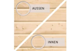 KARIBU Gartenhaus Radeburg 2, Naturbelassen, Fichtenholz 40mm, 724 X 309 X 229,5 Cm, Pultdach, Anbau 3,3m Mit Rückwand 20 KARIBU Gartenhaus Radeburg 2, Naturbelassen, Fichtenholz 40mm, 724 X 309 X 229,5 Cm, Pultdach, Anbau 3,3m Mit Rückwand -Dopple Geschaft 30478 1 07.jpg