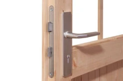 KARIBU Gartenhaus Radeburg 3, Naturbelassen, Fichtenholz 40mm, 724 X 369 X 229,5 Cm, Pultdach, Anbau 3,3m -Dopple Geschaft 30479 1 04.jpg