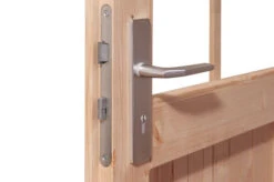 KARIBU Gartenhaus Radeburg 3, Naturbelassen, Fichtenholz 40mm, 724 X 369 X 229,5 Cm, Pultdach, Anbau 3,3m Mit Rückwand -Dopple Geschaft 30480 1 03.jpg