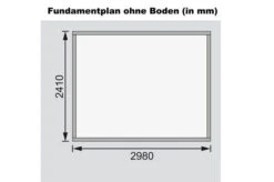 KARIBU Gartenhaus Askola 5, Terragrau, Fichtenholz 19mm, 330 X 246 X 211 Cm, Flachdach, Doppelflügeltür -Dopple Geschaft 30535 2 06.jpg