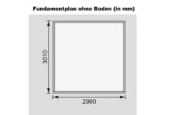 KARIBU Gartenhaus Askola 6, Terragrau, Fichtenholz 19mm, 334 X 306 X 216 Cm, Flachdach, Doppelflügeltür -Dopple Geschaft 30535 3 06.jpg