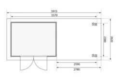 KARIBU Gartenhaus Askola5 , Terragrau, Fichtenholz 19mm, 591,5 X 246 X 211 Cm, Flachdach, Seitlicher Anbau 2,8m Mit Rück- Und Seitenwand 17 KARIBU Gartenhaus Askola5 , Terragrau, Fichtenholz 19mm, 591,5 X 246 X 211 Cm, Flachdach, Seitlicher Anbau 2,8m Mit Rück- Und Seitenwand -Dopple Geschaft 30541 2 06.jpg