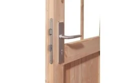 KARIBU Gartenhaus Northeim 4, Terragrau, Fichtenholz 40mm, 724 X 309 X 229 Cm, Pultdach, Anbau 3m Mit Rückwand -Dopple Geschaft 30561 4 04.jpg