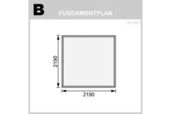KARIBU Gartenhaus Bastrup 2, Anthrazit, Fichtenholz 28mm, 237 X 237 X 220 Cm, Pultdach, Eco Doppelflügeltür -Dopple Geschaft 30562 1 07.jpg