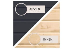 KARIBU Gartenhaus Bastrup 3, Anthrazit, Fichtenholz 28mm, 297 X 237 X 220 Cm, Pultdach, Eco Doppelflügeltür -Dopple Geschaft 30562 2 04.jpg