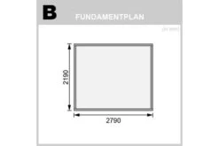 KARIBU Gartenhaus Bastrup 3, Anthrazit, Fichtenholz 28mm, 297 X 237 X 220 Cm, Pultdach, Eco Doppelflügeltür -Dopple Geschaft 30562 2 06.jpg