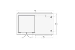 KARIBU Gartenhaus Bastrup5 , Anthrazit, Fichtenholz 28mm, 614 X 297 X 222 Cm, Pultdach, Anbau 3m Mit Rückwand 17 KARIBU Gartenhaus Bastrup5 , Anthrazit, Fichtenholz 28mm, 614 X 297 X 222 Cm, Pultdach, Anbau 3m Mit Rückwand -Dopple Geschaft 30566 8 06.jpg