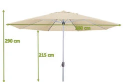 DOPPLER Active Mittelstockschirm, Natur, Aluminium/Textil, Ø 380 Cm, Mit Kurbel 7 DOPPLER Active Mittelstockschirm, Natur, Aluminium/Textil, Ø 380 Cm, Mit Kurbel -Dopple Geschaft 3 12354 1.jpg