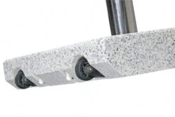 DOPPLER Trolley Granitsockel, Edelstahl/Granit, 50 Kg, Für Schirmstöcke Von 32-60 Mm -Dopple Geschaft 3 12376 2.jpg